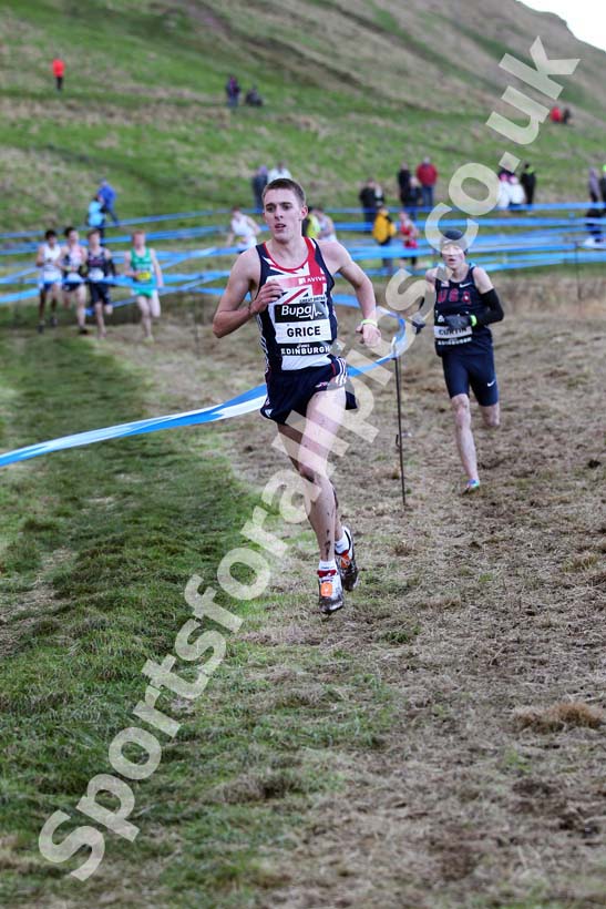 Junior Men, Charlie Grice, BUPA Great Edinburgh Cross Country.